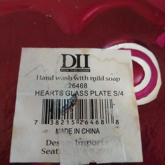 DII for the home Heart Glass Dish - Picture 5 of 5